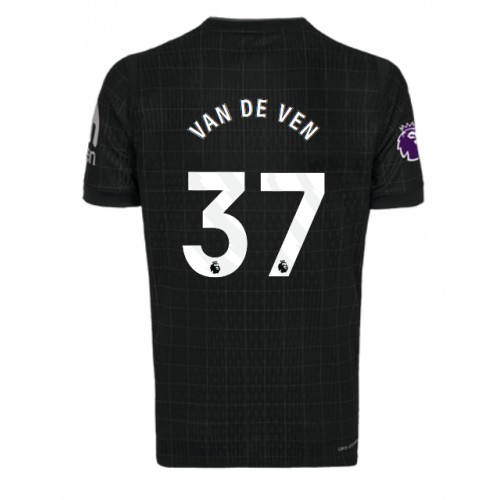 Stroje piłkarskie Tottenham Hotspur Micky van de Ven #37 Koszulka Wyjazdowej 2025-26 Krótki Rękaw